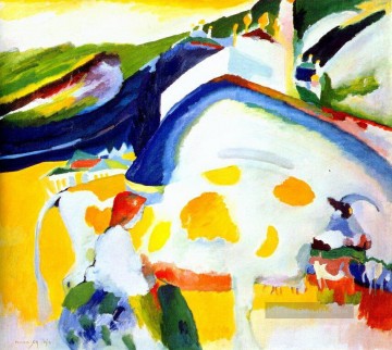  Wassily Kunst - Die Kuh Wassily Kandinsky